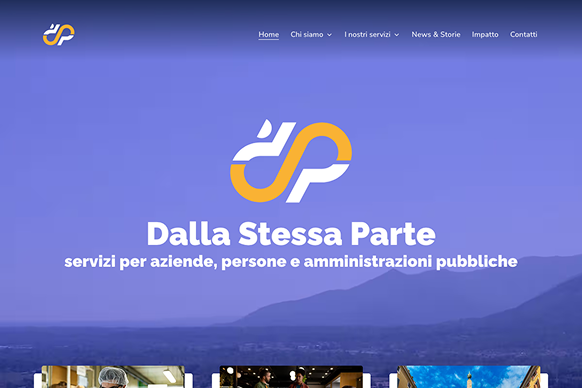Anteprima del sito Dalla Stessa Parte